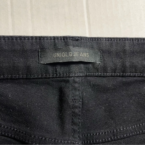 UNIQLO Women’s Black Low Rise Skinny Tapered Jeans - Picture 6 of 11